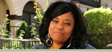 Bridgette Barnes Video thanks Catholic Charities of Los Angeles and its Good Shepherd Center for Homeless Women and Children program